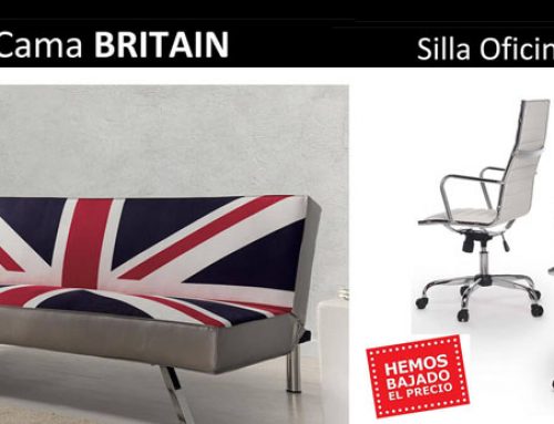 Sillones, sofás, poufs, tronas, sillas oficina… Outlet febrero 2018