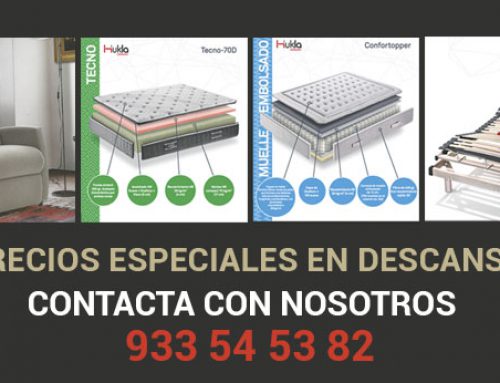 Promoción colchones, packs de somieres articulados + colchón y sillones-relax de Hukla O’Luxen