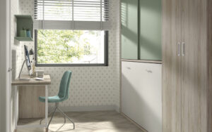 Habitación juvenil camas plegables